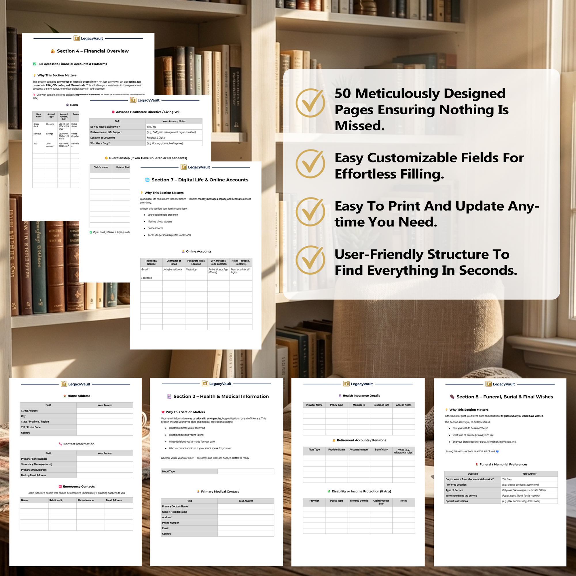 LegacyVault™ The Complete Family Protection & Legacy Planning System