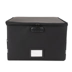 2000° F | Fireproof & Waterproof Document Storage Box with Combination Lock | Collapsible File Storage