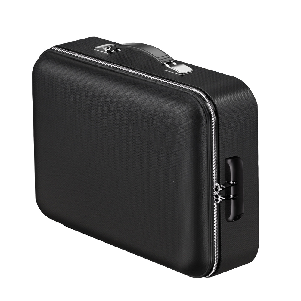 Fireproof Document Box with Lock | Hard-Shell Waterproof Safe Box | Secure Storage Box for Emergency Situations