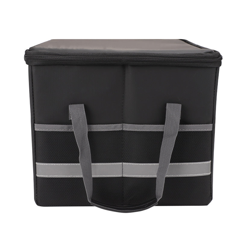 2000° F | Fireproof & Waterproof Document Storage Box with Combination Lock | Collapsible File Storage
