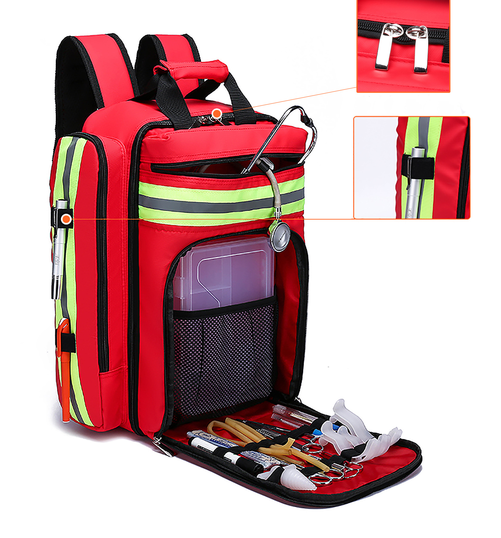 Emergency Go Bag Backpack | Bug Out Bag for Emergency Preparedness | Tactical Evacuation Backpack for Earthquake, Hurricane & Natural Disasters