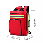 Emergency Go Bag Backpack | Bug Out Bag for Emergency Preparedness | Tactical Evacuation Backpack for Earthquake, Hurricane & Natural Disasters