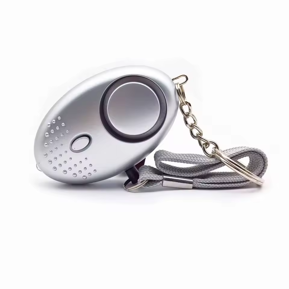 Personal Alarm 130dB | Self Defense Siren for Women & Kids | Emergency Security Keychain with LED Light