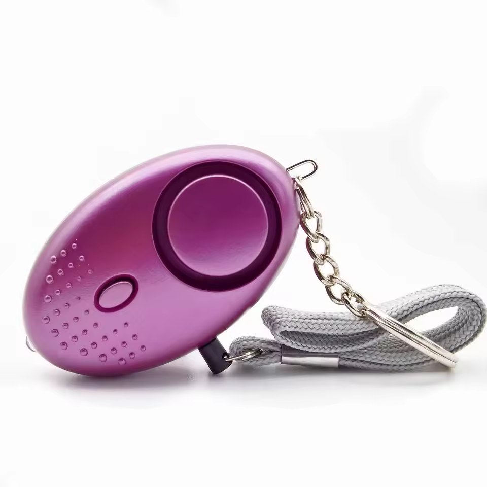 Personal Alarm 130dB | Self Defense Siren for Women & Kids | Emergency Security Keychain with LED Light