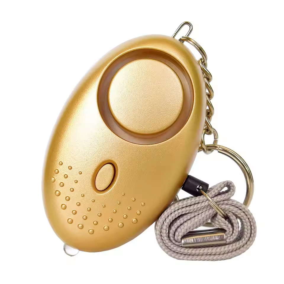Personal Alarm 130dB | Self Defense Siren for Women & Kids | Emergency Security Keychain with LED Light