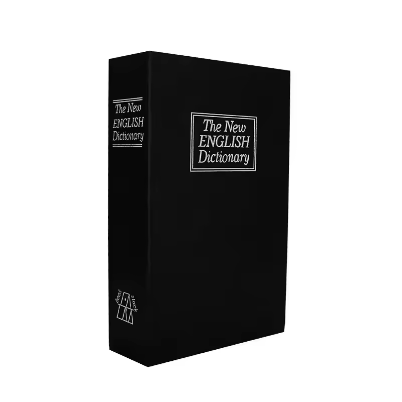 Dictionary Diversion Book Safe with Key Lock – Secret Hidden Storage Box for Cash & Jewelry | Realistic Fake Book Safe for Home & Office Security